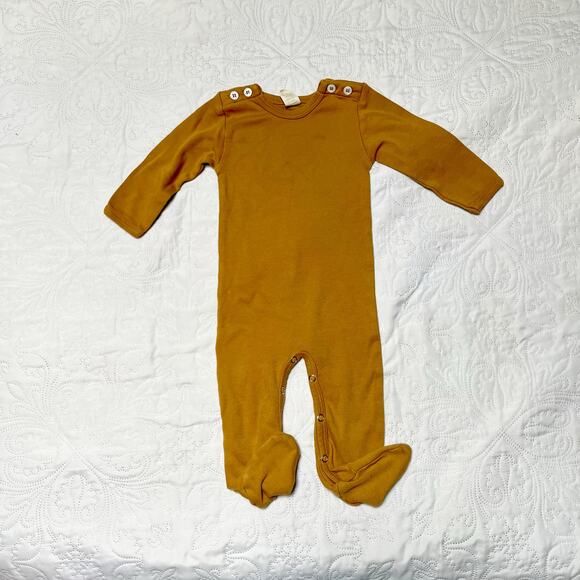 Kate Quinn Organic Cotton Footie Sleeper 9m - Picture 2 of 7